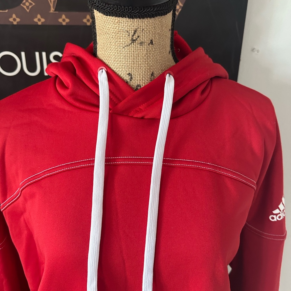 🆕Adidas Aeroready Fleece Pull-Over Hoodie - Picture 6 of 15
